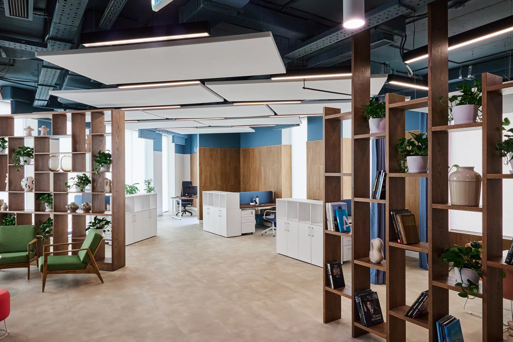 Architectural photography of Esentai City Openspace in Almaty, interior details by MOSS Bureau