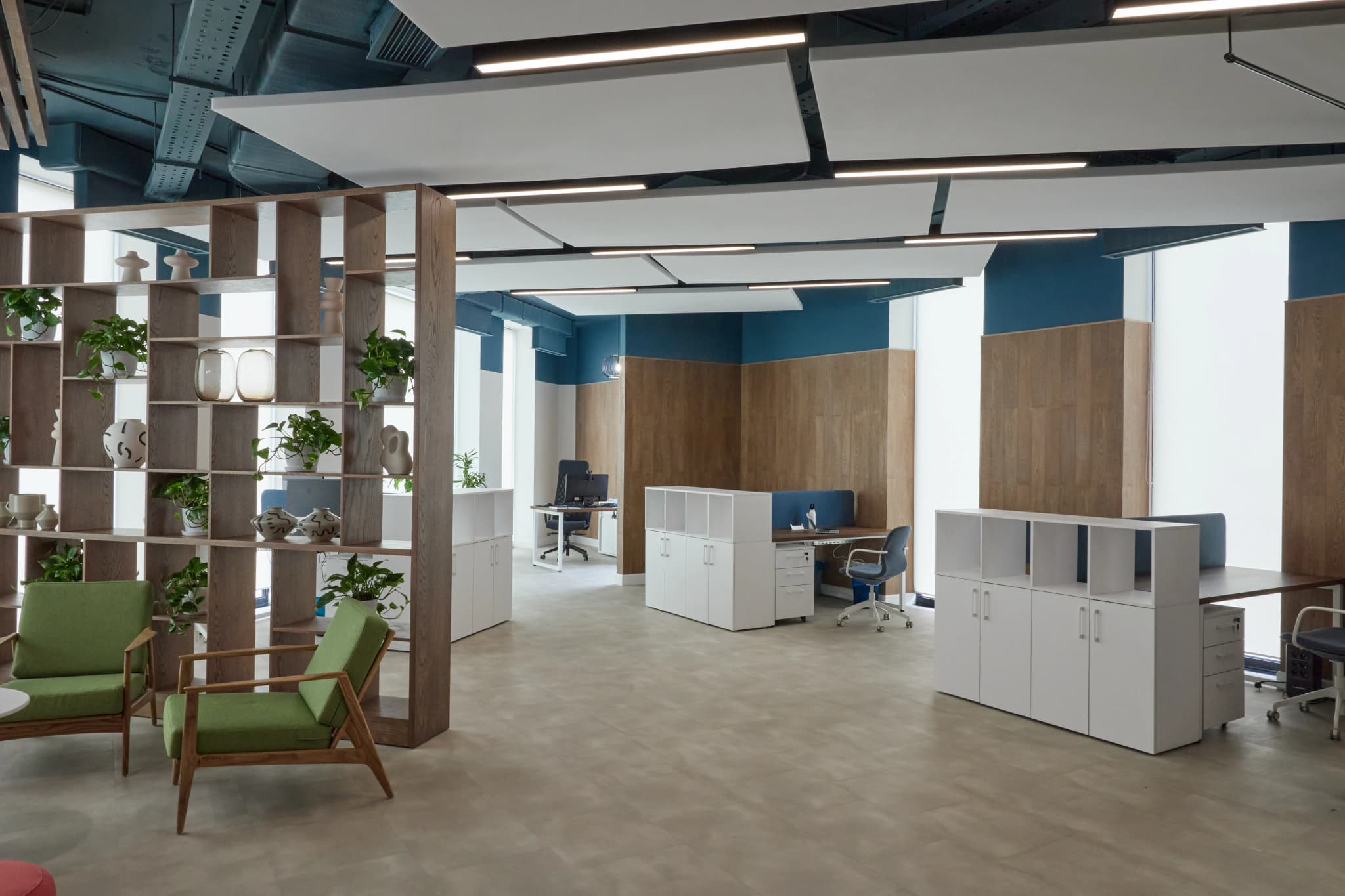 Interior design photo of Esentai City Openspace (Almaty) — premium textures and lighting harmony